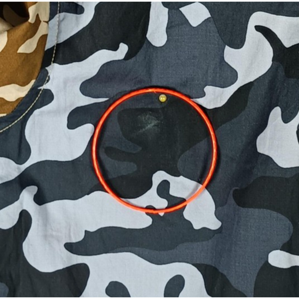 Diesel Shirt Mens Small Camo Patchwork Button Up Long Sleeve Avant Garde - Picture 9 of 12